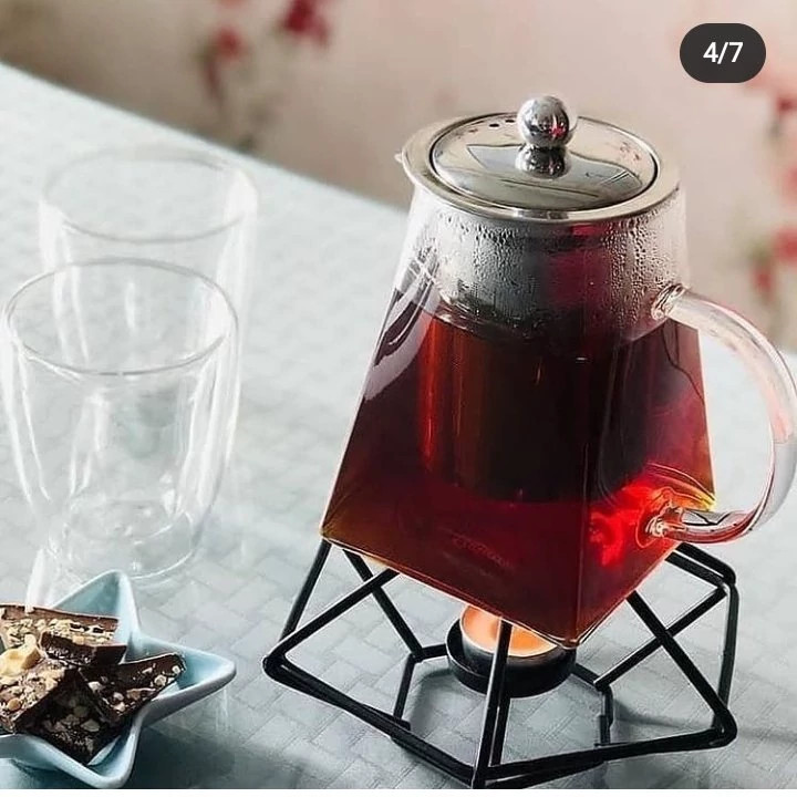 قوری تمام پیرکس مکعبی 750 میلی لیتر....134