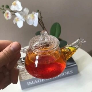 قوری زعفران پیرکس وارداتی .... کد 129