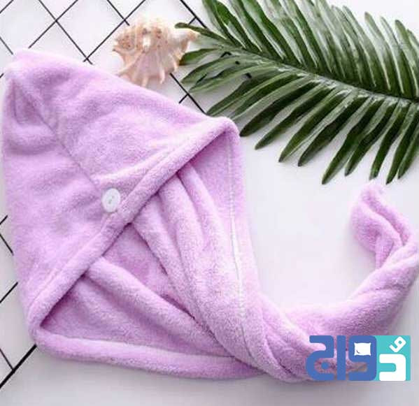 حوله سر حمام هندی کوچک (حوله ژلهای)