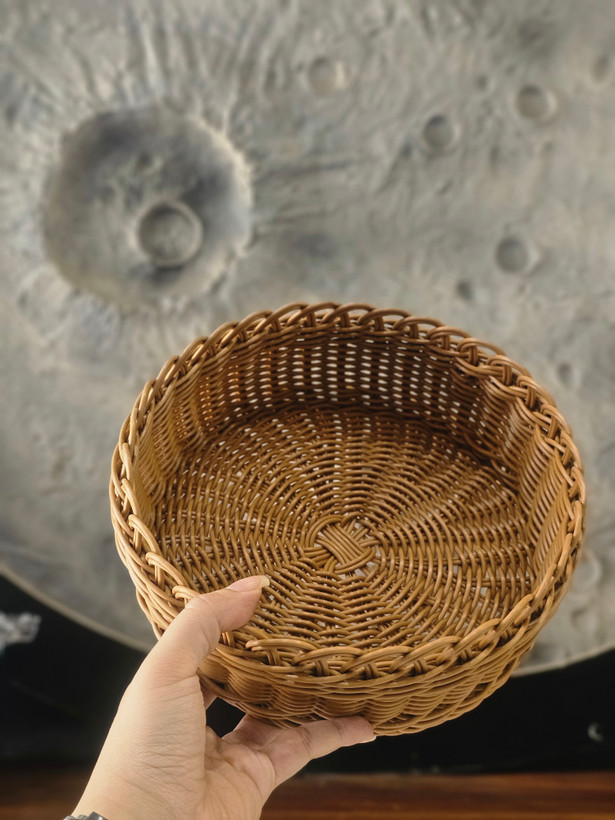 جا میوه ای حصیری