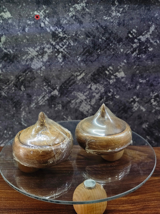 قندان چوبی