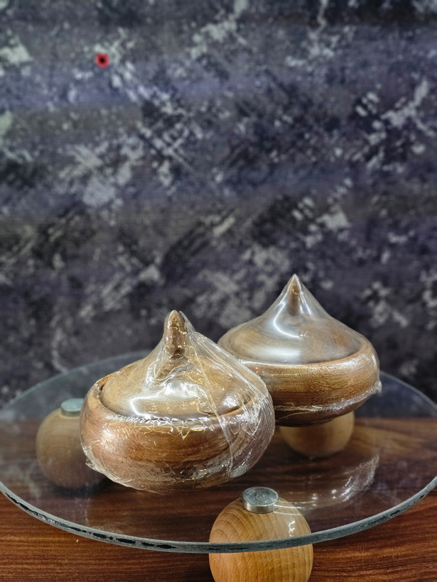 قندان چوبی
