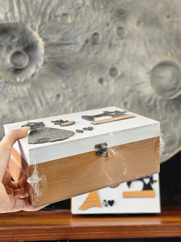 باکس چوبی وسایل خیاطی